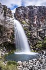 Nuova Zelanda, Distretto di Ruapehu, Parco Nazionale del Tongariro, Cascate Taranaki — Foto stock