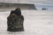 Spiaggia di Reynisfjara, Islanda — Foto stock