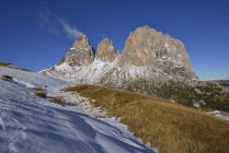 Sassolungo, Langkofel, Dolomitas — Fotografia de Stock
