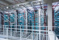 Automatized high rack warehouse — Stock Photo