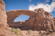 USA, Utah, Parco Nazionale dell'Arco, Sentiero dell'Arco del Nord — Foto stock