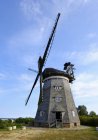 Голландський вітряний млин, Бенц, Узедом, Мекленбург-Форпоммерн, Німеччина — стокове фото