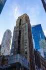 Arvhitecture de edifícios modernos de Manhattan, New York City, EUA — Fotografia de Stock