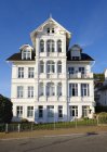 View of old house of baltic sea seaside resort, germany — Stock Photo