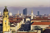 Cityscape of Munich, Bavaria, Deutschland, Europa — Stock Photo
