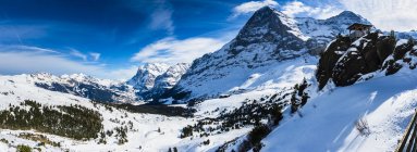 Winter mountains landscape — Stock Photo