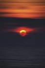 Puesta de sol en Menorca, Islas Baleares, Mediterráneo, España - foto de stock