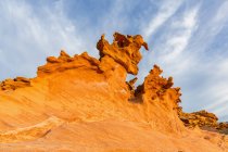 USA, Nevada, Little Finland, sandstone rock formations — Stock Photo
