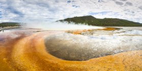 Stati Uniti d'America, Wyoming, Montana, Idaho, Parco Nazionale di Yellowstone, Hot Spting — Foto stock