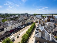 França, Amboise, edifícios tradicionais na cidade velha — Fotografia de Stock