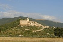 Basilika San Francesco, Assisi, Umbria, Italia — Foto stock