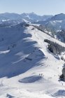 Autriche, État de Salzbourg, sankt johann im pongau, domaine skiable en montagne en hiver — Photo de stock