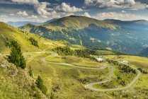 Áustria, Hohe Tauern, Nockalm Scenic Road nas montanhas Nock — Fotografia de Stock