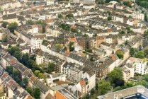 Germany, Duessseldorf, aerial view of Unterbilk city view — Stock Photo