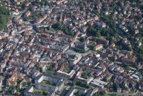 Germany, Eisenach, aerial view of the old town — Stock Photo