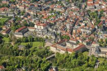 Germany, Weimar, aerial view of the old town — Stock Photo