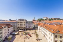 Veduta della città vecchia durante il giorno, bratislava, Slovacchia — Foto stock