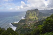 Portugal, Madeira, view of Faial on the north coast — Stock Photo