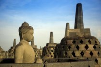 Indonesia, Giava, Complesso del Tempio di Borobudur — Foto stock