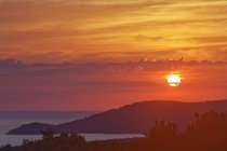 Glavia mountain bei Sonnenuntergang — Stockfoto