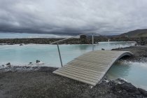 Ilha, Halbinsel Reykjanes, Blaue Lagune — Fotografia de Stock