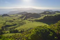 Portugal, Azores, Sao Miguel, West side in the morning — Stock Photo