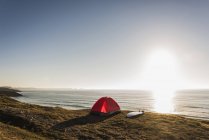 Tenda a Finistere di Bretagna, penisola di Crozon, Francia — Foto stock