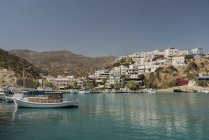 Grecia, Creta, vista su Agia Galini — Foto stock