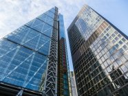 Royaume-Uni, Londres, City of London, vue sur Leadenhall Building dans le quartier financier — Photo de stock