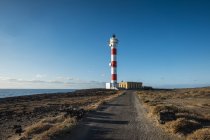Lighthouse at atlantic coast in the morning, Tenerife, Spain — Stock Photo