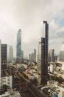 Skyline con Maha Nakhon Tower, Bangkok, Thailandia — Foto stock