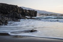 Paysage à l'océan au lever du soleil Tenerife, Espagne — Photo de stock