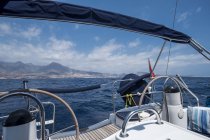 Spain, Tenerife, boat on the ocean during daytime — Stock Photo
