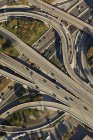 EUA, Chicago, vista aérea do 90 / 94 / 290 Intercâmbio no início da manhã — Fotografia de Stock