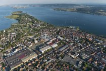Germany, Lake Constance, Aerial view, Radolfzell — Stock Photo