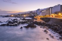 Spain, Canary Islands, Tenerife, Puerto de la Cruz in the morning — Stock Photo