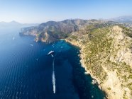 Spain, Balearic Islands, Mallorca, Cala en Fonol, Port d 'Andratx — стоковое фото