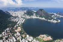 Vista aérea de Río de Janeiro a la luz del día, Brasil - foto de stock
