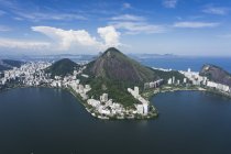 Vista aérea de Río de Janeiro a la luz del día, Brasil - foto de stock