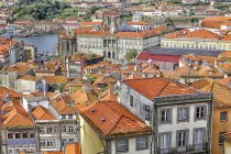 Paesaggio urbano di Porto dall'alto — Foto stock
