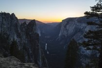 États-Unis, Californie, paysage dans le parc national Yosemite — Photo de stock