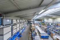 Empty industrial hall — Stock Photo