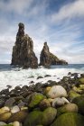 Portugal, Madeira, rock formations near Ribeira da Janela — Stock Photo
