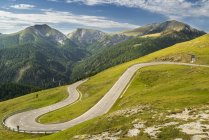 Áustria, Hohe Tauern, Nockalm Scenic Road nas montanhas Nock — Fotografia de Stock