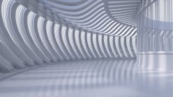 Sala vuota in un edificio moderno, 3D Rendering — Foto stock