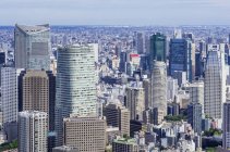 Veduta del paesaggio urbano di Tokyo di giorno, Giappone — Foto stock