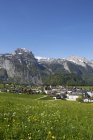 Austria, Stato di Salisburgo, Abtenau con Tennen Mountains — Foto stock