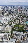 Vista del paisaje urbano de Tokio durante el día, Japón - foto de stock