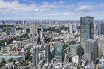 Vista del paisaje urbano de Tokio durante el día, Japón - foto de stock