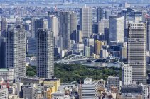Veduta del paesaggio urbano di Tokyo di giorno, Giappone — Foto stock